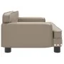 Sofá para niños de cuero sintético capuchino 70x45x30 cm de , Mobiliario para bebés y niños pequeños - Ref: Foro24-3196304, P...