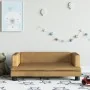 Sofá para niños de terciopelo marrón 80x45x30 cm by , Baby and Toddler Furniture - Ref: Foro24-3196310, Price: 68,22 €, Disco...