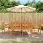 Sillas de jardín 6 uds madera maciza de acacia 56x55,5x90 cm de , Sillas de jardín - Ref: Foro24-3206273, Precio: 501,36 €, D...