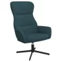 Sillón de relax con reposapiés terciopelo azul by , Armchairs - Ref: Foro24-3097494, Price: 141,56 €, Discount: %