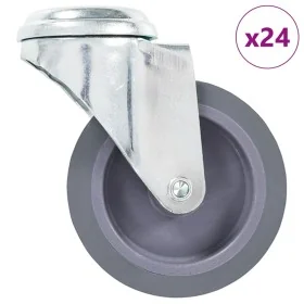 Ruedas giratorias con agujero pasador 24 unidades 75 mm von , Materialhandhabung - Ref: Foro24-277854, Preis: 114,83 €, Rabat...