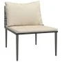 Set de muebles de jardín 5 pzas y cojines ratán sintético gris von , Gartensets - Ref: Foro24-3186683, Preis: 268,55 €, Rabat...
