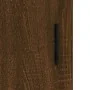 Aparador alto madera contrachapada marrón roble 69,5x34x180 cm by , Sideboards - Ref: Foro24-3195978, Price: 164,51 €, Discou...