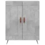 Aparador alto madera contrachapada gris hormigón 69,5x34x180 cm by , Sideboards - Ref: Foro24-3198317, Price: 169,17 €, Disco...