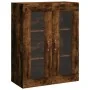 Aparador alto madera contrachapada roble ahumado 69,5x34x180 cm von , Sideboards - Ref: Foro24-3198638, Preis: 156,85 €, Raba...
