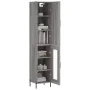 Aparador alto madera contrachapada gris Sonoma 34,5x34x180 cm von , Sideboards - Ref: Foro24-3199055, Preis: 107,53 €, Rabatt: %