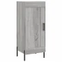 Aparador alto madera contrachapada gris Sonoma 34,5x34x180 cm by , Sideboards - Ref: Foro24-3199119, Price: 107,69 €, Discoun...