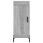 Aparador alto madera contrachapada gris Sonoma 34,5x34x180 cm by , Sideboards - Ref: Foro24-3199119, Price: 107,69 €, Discoun...
