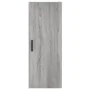 Aparador alto madera contrachapada gris Sonoma 34,5x34x180 cm by , Sideboards - Ref: Foro24-3199119, Price: 107,69 €, Discoun...