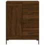 Aparador alto madera contrachapada marrón roble 69,5x34x180 cm by , Sideboards - Ref: Foro24-3190028, Price: 153,39 €, Discou...