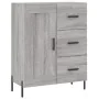 Aparador alto madera contrachapada gris sonoma 69,5x34x180 cm by , Sideboards - Ref: Foro24-3190035, Price: 159,68 €, Discoun...