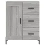 Aparador alto madera contrachapada gris sonoma 69,5x34x180 cm by , Sideboards - Ref: Foro24-3190035, Price: 159,68 €, Discoun...