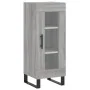 Aparador alto madera contrachapada gris Sonoma 34,5x34x180 cm de , Aparadores - Ref: Foro24-3199455, Precio: 109,72 €, Descue...
