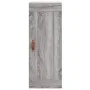 Aparador alto madera contrachapada gris Sonoma 34,5x34x180 cm de , Aparadores - Ref: Foro24-3200175, Precio: 112,14 €, Descue...