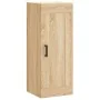 Aparador de madera contrachapada roble Sonoma 34,5x34x180 cm de , Aparadores - Ref: Foro24-3200196, Precio: 118,51 €, Descuen...
