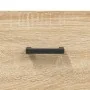 Aparador de madera contrachapada roble Sonoma 34,5x34x180 cm de , Aparadores - Ref: Foro24-3200196, Precio: 118,51 €, Descuen...
