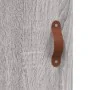Aparador alto madera contrachapada gris sonoma 69,5x34x180 cm de , Aparadores - Ref: Foro24-3200047, Precio: 122,34 €, Descue...