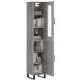 Aparador alto madera contrachapada gris Sonoma 34,5x34x180 cm de , Aparadores - Ref: Foro24-3199199, Precio: 123,50 €, Descue...