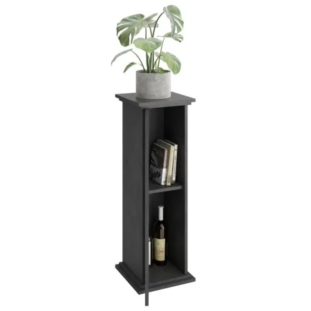 FMD Mesita decorativa con puerta gris 88,5 cm by , Side tables - Ref: Foro24-447419, Price: 91,51 €, Discount: %