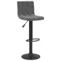 Taburetes de cocina 2 unidades terciopelo gris oscuro de , Taburetes de cocina - Ref: Foro24-333732, Precio: 127,68 €, Descue...