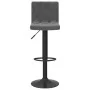 Taburetes de cocina 2 unidades terciopelo gris oscuro de , Taburetes de cocina - Ref: Foro24-333732, Precio: 127,68 €, Descue...