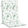 Cojines de silla de respaldo bajo 2 uds tela estampado de hojas by , Cushions for chairs and sofas - Ref: Foro24-361328, Pric...