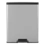 Curver Papelera de pedal Deco plateado 65 L by , Garbage cans and trash cans - Ref: Foro24-442066, Price: 84,14 €, Discount: %