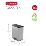 Curver Papelera de pedal Deco plateado 65 L by , Garbage cans and trash cans - Ref: Foro24-442066, Price: 84,14 €, Discount: %