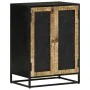 Aparador con 2 puertas hierro y madera maciza mango 55x35x75 cm von , Sideboards - Ref: Foro24-353888, Preis: 240,61 €, Rabat...