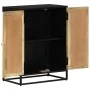 Aparador con 2 puertas hierro y madera maciza mango 55x35x75 cm von , Sideboards - Ref: Foro24-353888, Preis: 240,61 €, Rabat...