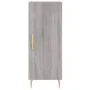 Aparador alto madera contrachapada gris Sonoma 34,5x34x180 cm by , Sideboards - Ref: Foro24-3199167, Price: 94,45 €, Discount: %