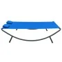 Tumbona de exterior de tela azul von , Betten im Freien - Ref: Foro24-313531, Preis: 97,50 €, Rabatt: %