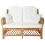 Sofá de 2 plazas de ratán marrón claro by , Sofas - Ref: Foro24-325474, Price: 378,97 €, Discount: %
