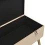 Banco con compartimento de terciopelo beige 80 cm de , Bancos para recibidores y almacenamiento - Ref: Foro24-329933, Precio:...