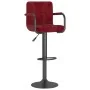 Taburetes de cocina 2 unidades terciopelo rojo vino tinto von , Küchenhocker - Ref: Foro24-334665, Preis: 140,12 €, Rabatt: %