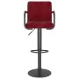 Taburetes de cocina 2 unidades terciopelo rojo vino tinto von , Küchenhocker - Ref: Foro24-334665, Preis: 140,12 €, Rabatt: %