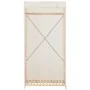Armario de tela blanco 79x40x170 cm de , Armarios roperos - Ref: Foro24-248192, Precio: 98,20 €, Descuento: %