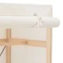 Armario de tela blanco 79x40x170 cm de , Armarios roperos - Ref: Foro24-248192, Precio: 98,20 €, Descuento: %
