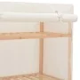Armario de tela blanco 79x40x170 cm de , Armarios roperos - Ref: Foro24-248190, Precio: 119,17 €, Descuento: %