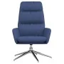 Sillón de relax de tela azul by , Armchairs - Ref: Foro24-341134, Price: 124,48 €, Discount: %