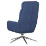 Sillón de relax de tela azul by , Armchairs - Ref: Foro24-341134, Price: 124,48 €, Discount: %