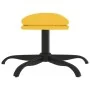 Reposapiés de tela amarillo mostaza 60x60x36 cm by , Ottomans - Ref: Foro24-341574, Price: 44,47 €, Discount: %