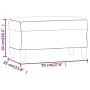 Banco de tela marrón 70x35x41 cm von , Banken - Ref: Foro24-349370, Preis: 50,47 €, Rabatt: %