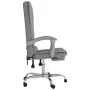 Silla de oficina reclinable con masaje de tela gris claro by , Office chairs - Ref: Foro24-349661, Price: 117,47 €, Discount: %
