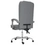 Silla de oficina reclinable con masaje de tela gris claro by , Office chairs - Ref: Foro24-349661, Price: 117,47 €, Discount: %