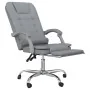 Silla de oficina reclinable con masaje de tela gris claro by , Office chairs - Ref: Foro24-349661, Price: 117,47 €, Discount: %