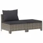 Set de muebles de jardín 2 pzas cojines ratán sintético gris de , Conjuntos de jardín - Ref: Foro24-362690, Precio: 173,44 €,...