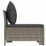 Set de muebles de jardín 2 pzas cojines ratán sintético gris de , Conjuntos de jardín - Ref: Foro24-362690, Precio: 173,44 €,...
