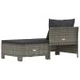 Set de muebles de jardín 2 pzas cojines ratán sintético gris de , Conjuntos de jardín - Ref: Foro24-362690, Precio: 173,44 €,...