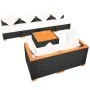 Muebles de jardín y cojines 7 piezas ratán sintético negro by , Garden sets - Ref: Foro24-42751, Price: 852,26 €, Discount: %